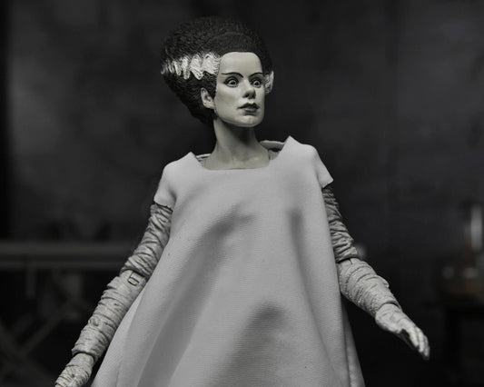 Universal Monsters Ultimate 7 Inch Scale Action Figure - Bride of Frankenstein (Black and White)