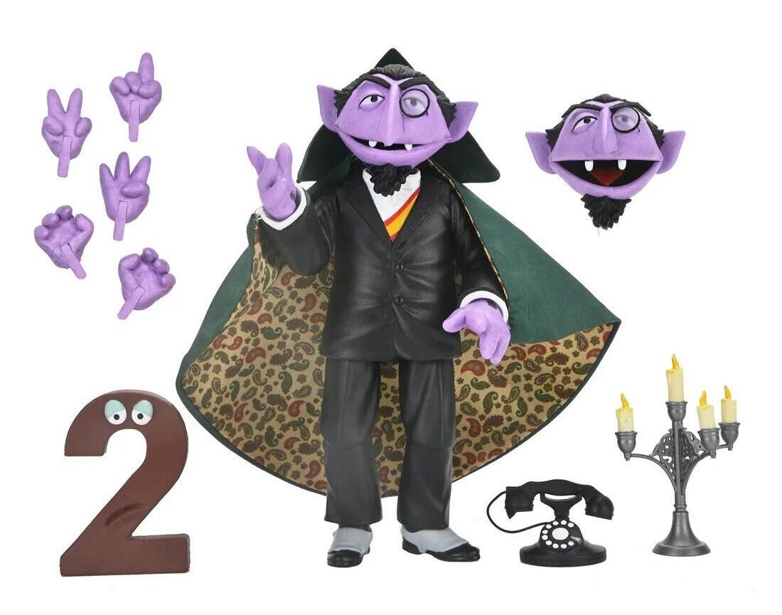 置物 Kith for Sesame Street Count Von Count Sesame Street 7 Inch Scale Ultimate Action Figure - Count Von