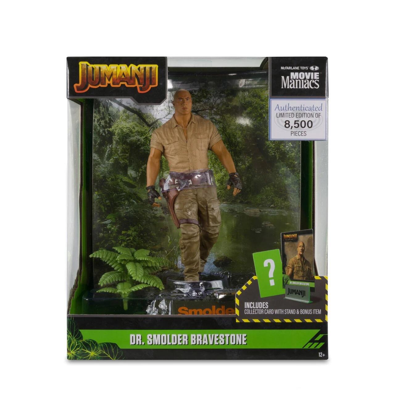 Jumanji: The Next Level Movie Maniacs 6 Inch Action Figure - Dr Smolder Bravestone