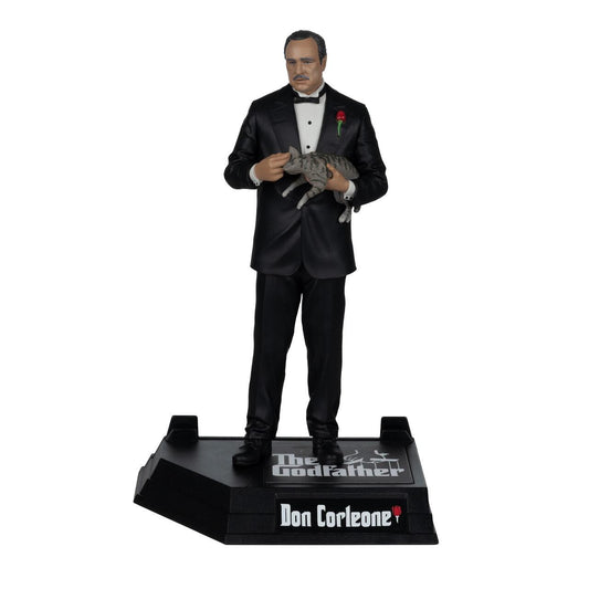The Godfather Movie Maniacs 6 Inch Posed Figure - Don Vito Corleone