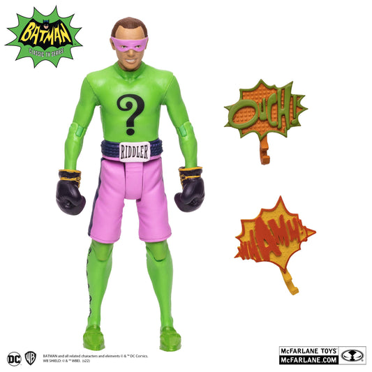 McFarlane DC Retro Batman 66 Action Figure Wave 3 - The Riddler (Boxing)