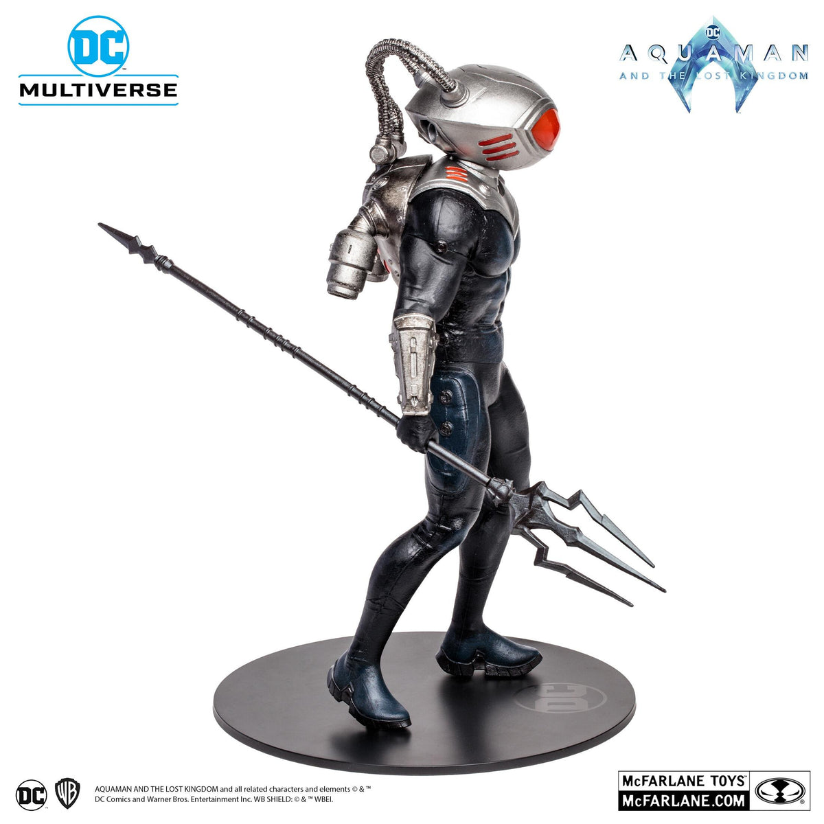 DC Multiverse Aquaman 2 Movie 12 Inch Scale Statue - Black Manta