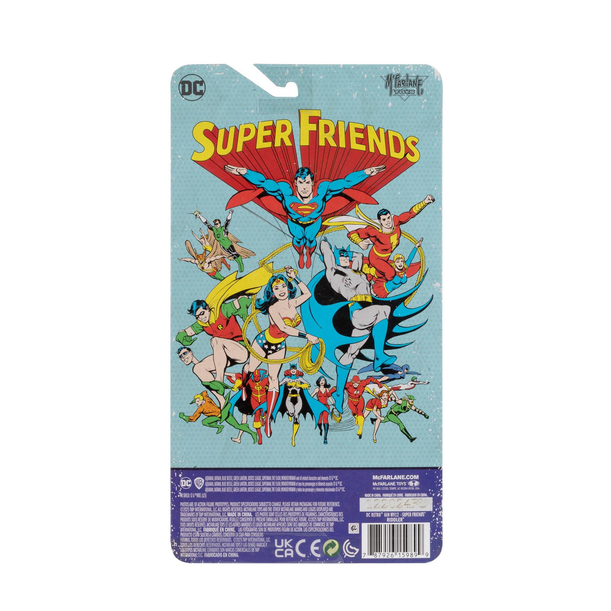 McFarlane DC Retro Super Friends 6 Inch Action Figure Wave 12 - The Riddler (Chase)