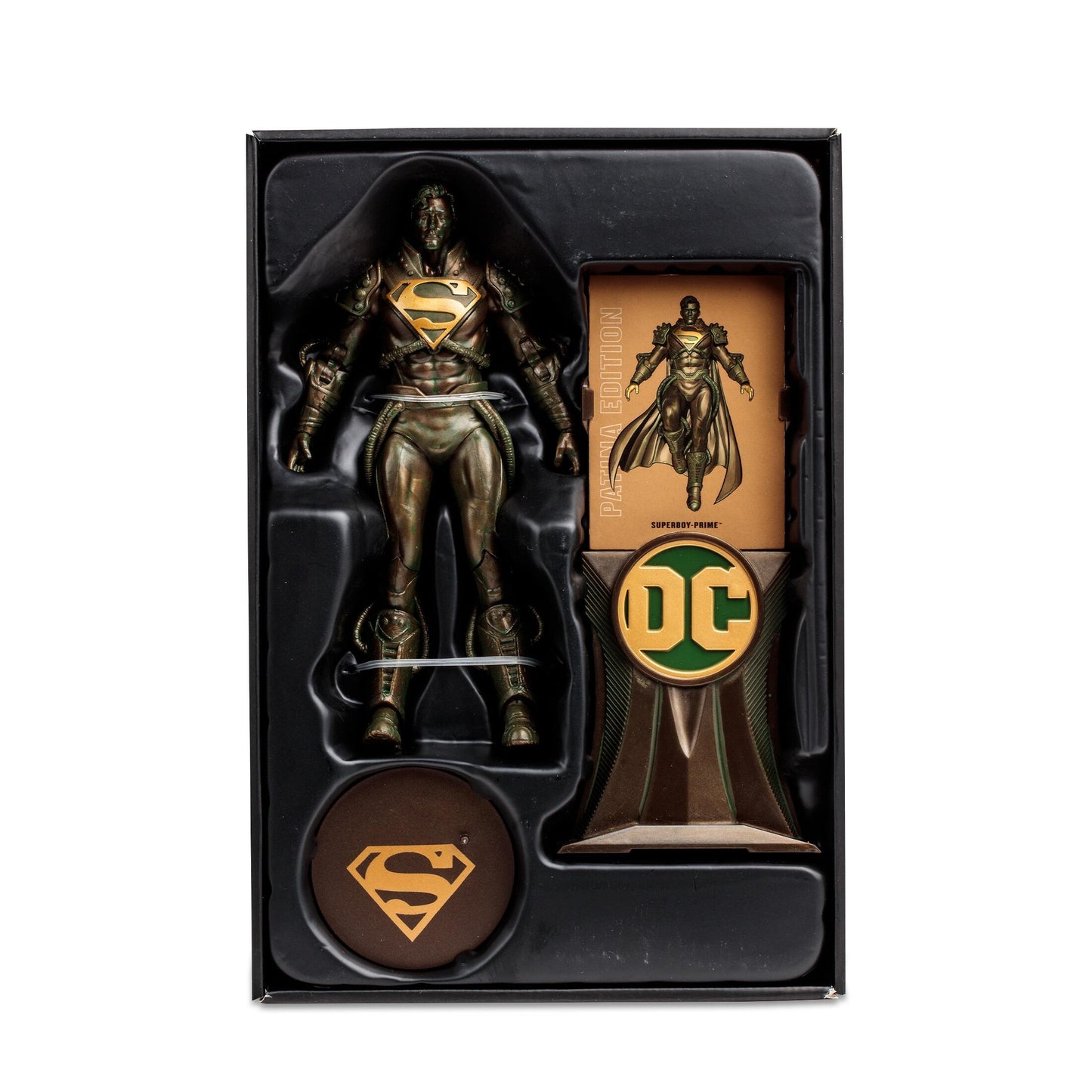 DC Multiverse 7 Inch Action Figure - Superboy Prime (Patina) (Gold Label)