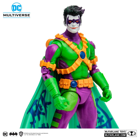 DC Multiverse 7 Inch Action Figure - Red Robin New 52 (Jokerised) (Gold Label)