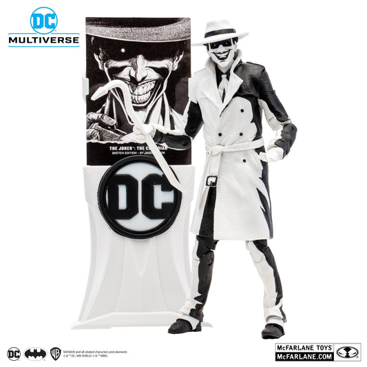 DC Multiverse 7 Inch Action Figure - The Joker: The Comedian (Batman: Three Jokers) (Line Art) (Gold Label)