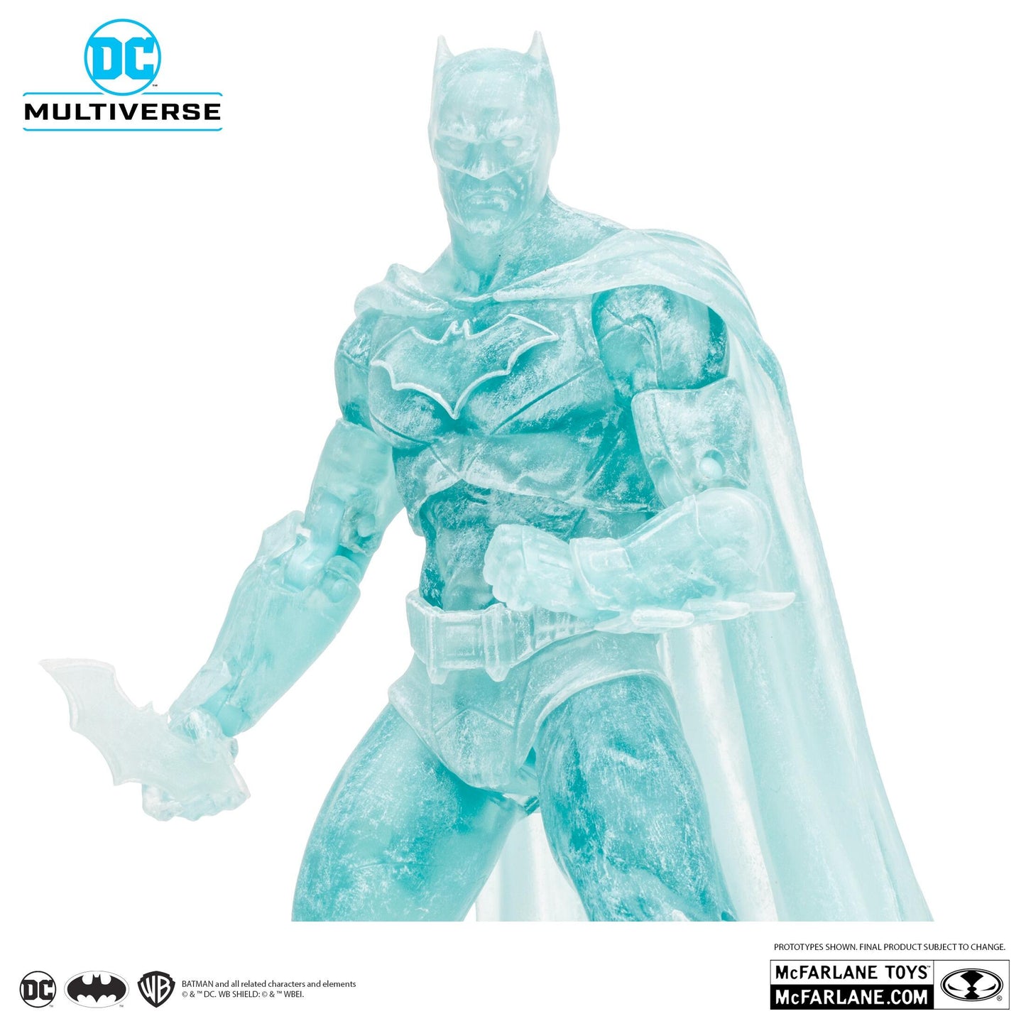 DC Multiverse 7 Inch Action Figure - Batman (Frostbite) (Gold Label)