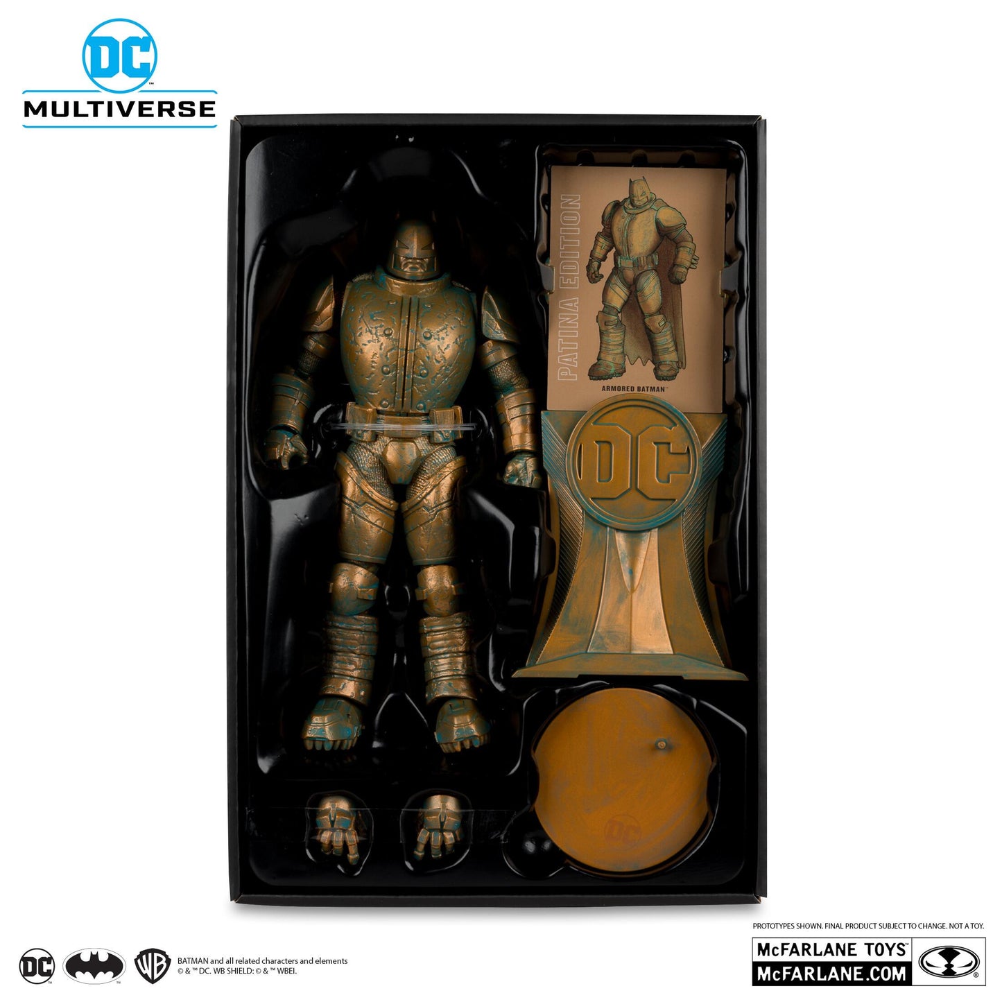 DC Multiverse 7 Inch Action Figure - Armoured Batman (Patina) (Gold Label)