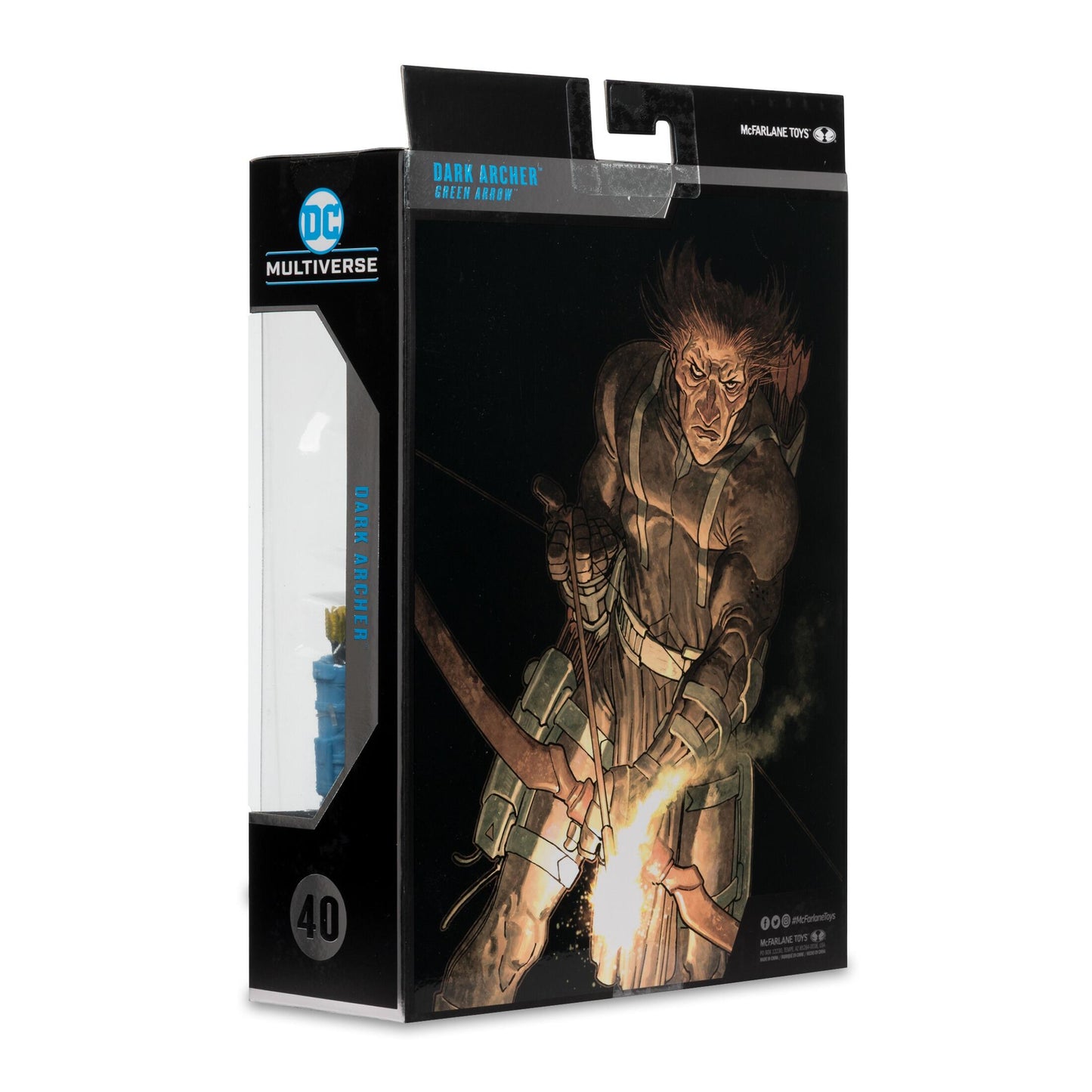 DC McFarlane Collector Edition #40 7 Inch Action Figure - Dark Archer (Green Arrow)