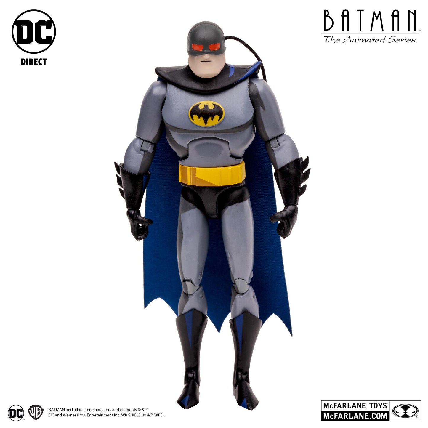 DC Direct: Batman The Animated Series 6inch Action Figure Build-A Wave 2 - Batman (Blind as a Bat)