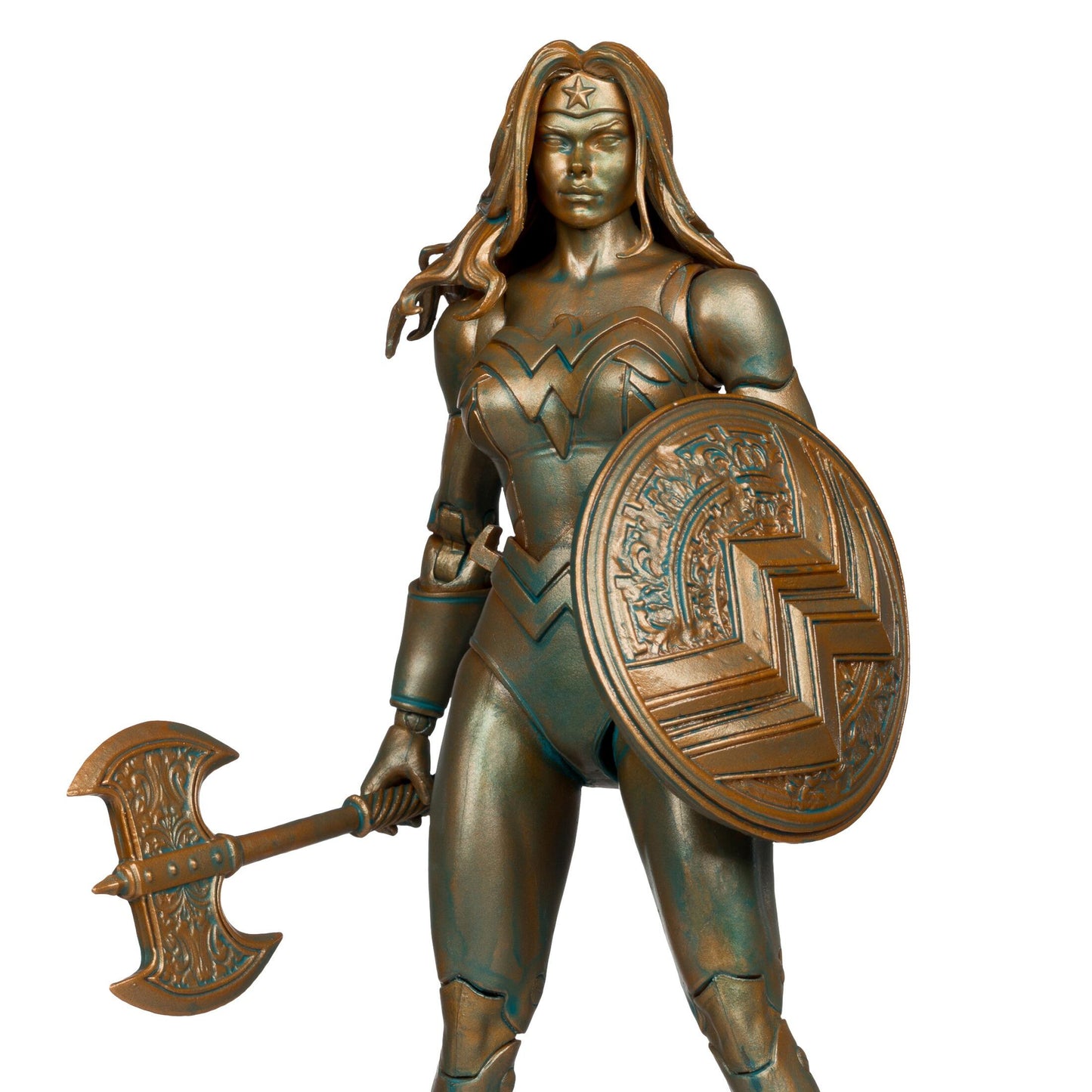 DC Multiverse 7 Inch Action Figure - Wonder Woman (Patina) (Gold Label)