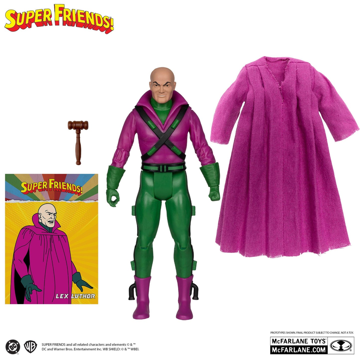 McFarlane DC Retro Super Friends 6 Inch Action Figure Wave 15 - Judge Luthor