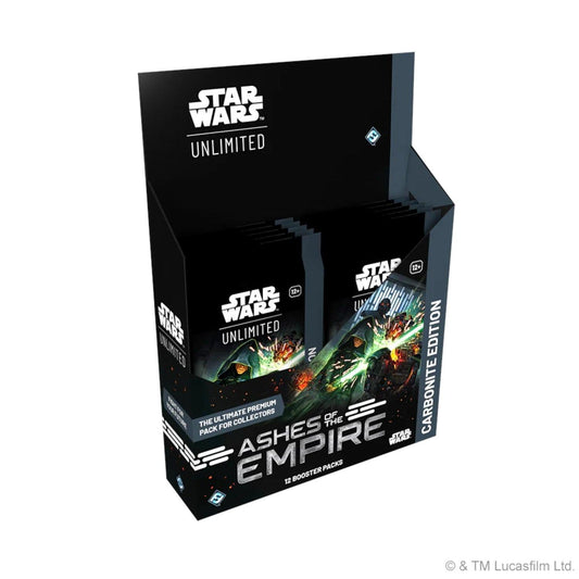 Star Wars: Unlimited Ashes of the Empire Trading Card Game - Carbonite Booster Pack
