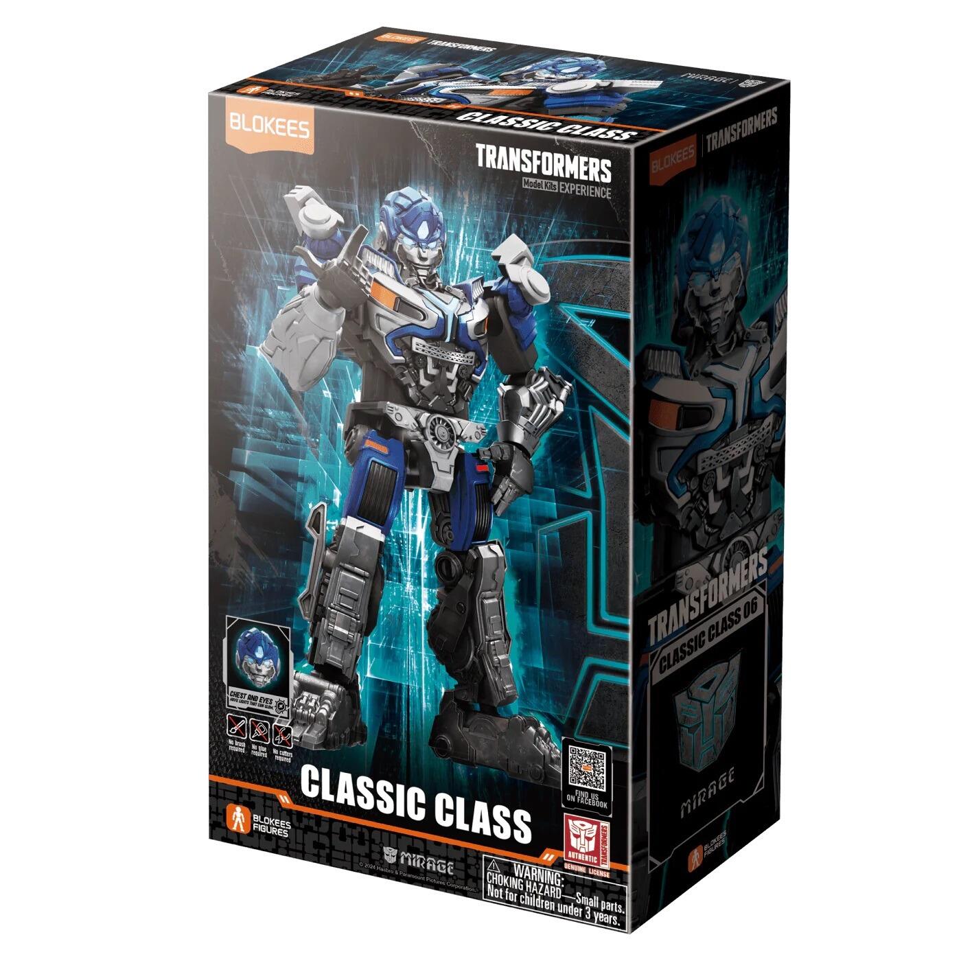 Transformers Classic Blokees 5 Inch Model Kit Class 06 - Mirage