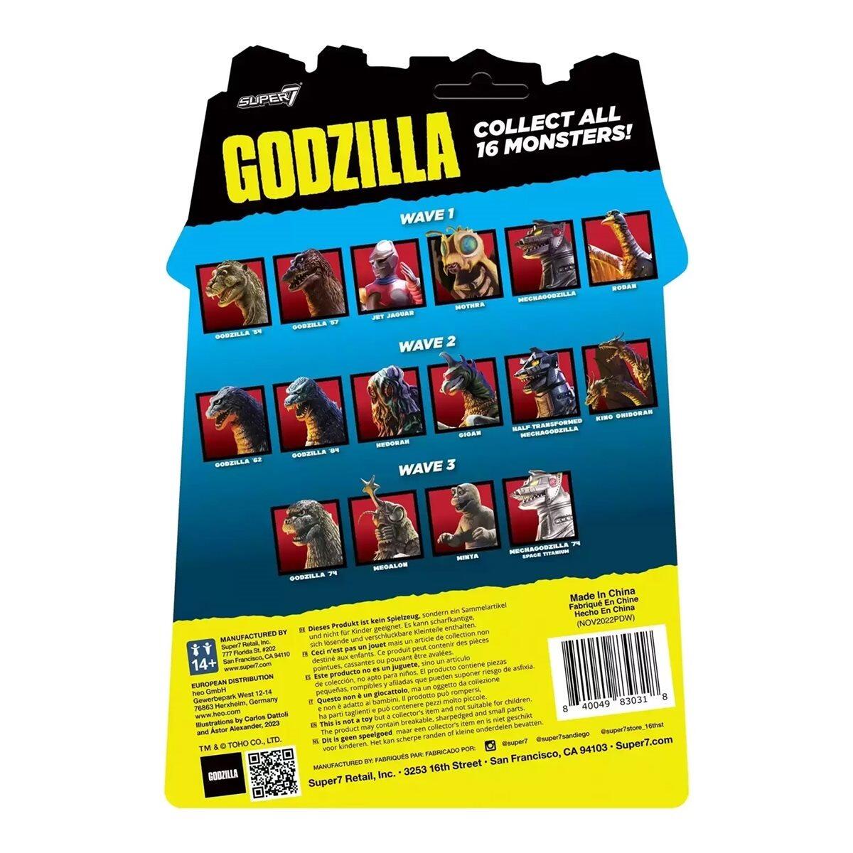 TOHO Godzilla 1974 Reaction Action Figure Wave 3 - Godzilla