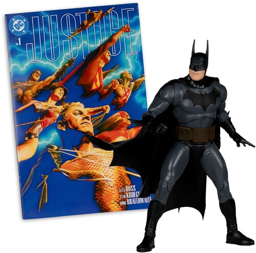 DC Direct 7 Inch Action Figure Page Punchers Wave 13 - Batman (Justice 1)