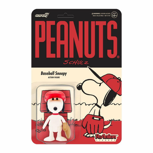 Peanuts Reaction Action Figure Wave 5 - Baseball Snoopy