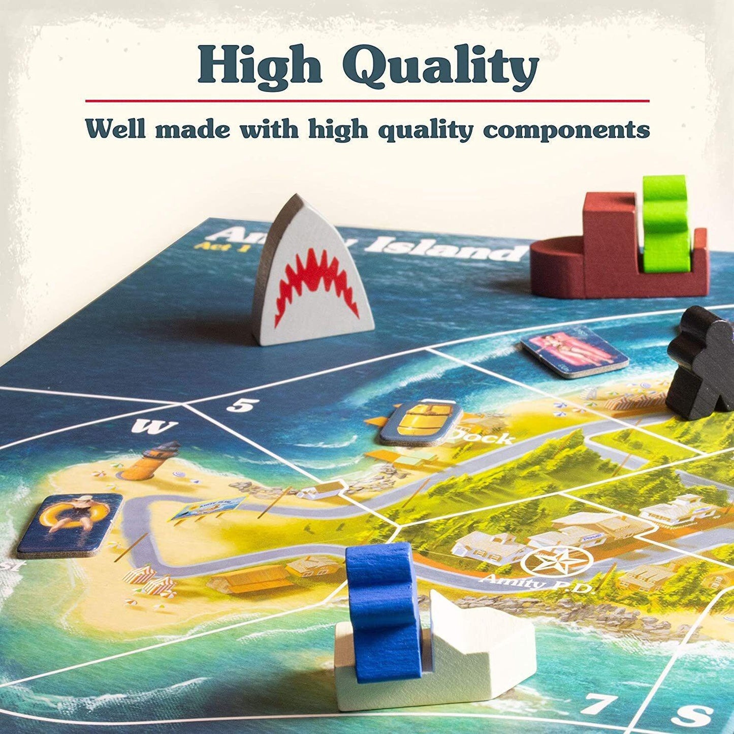 Jaws Strategy Board Game