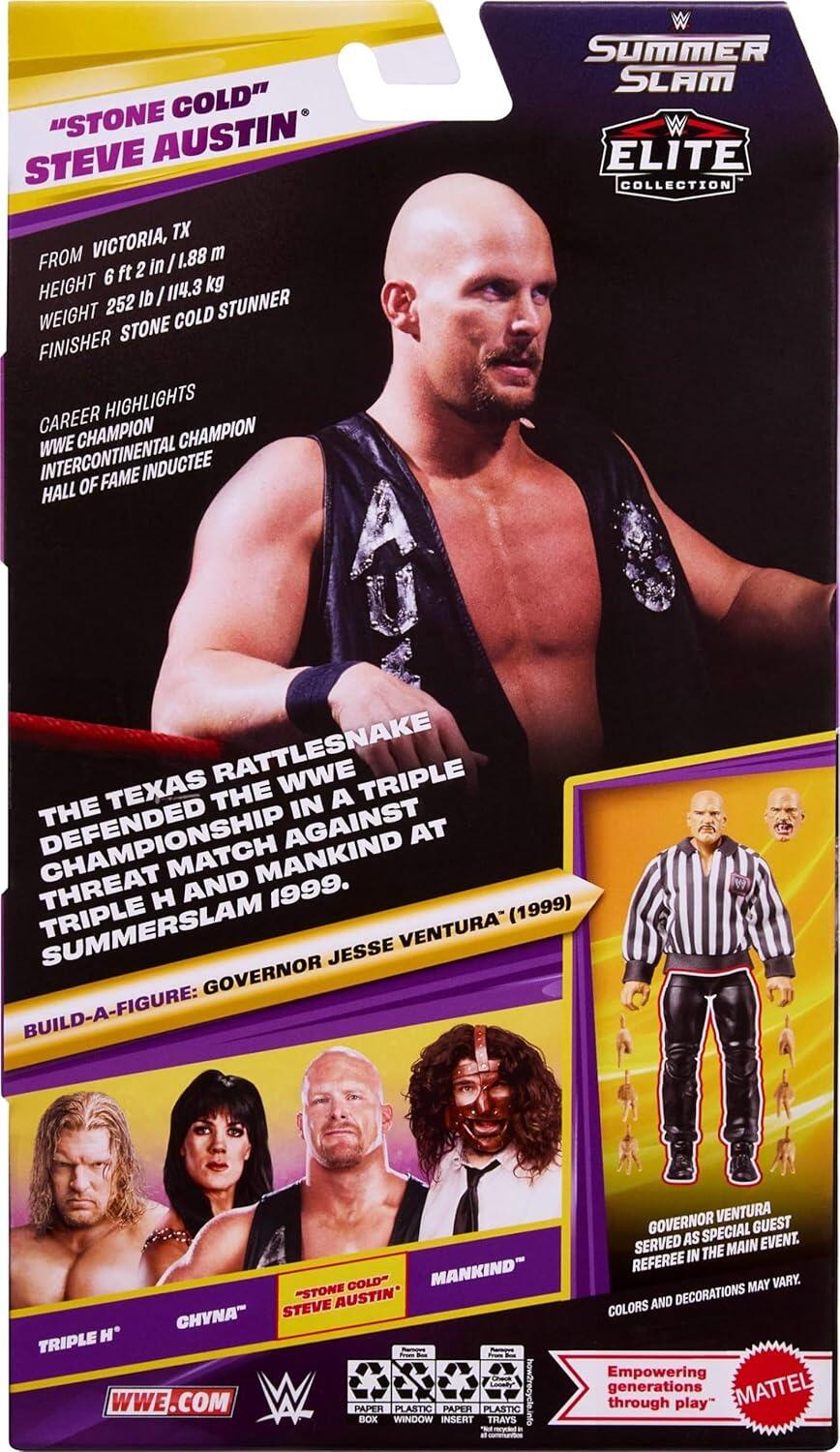 WWE Elite Summerslam Action Figure - Stone Cold Steve Austin
