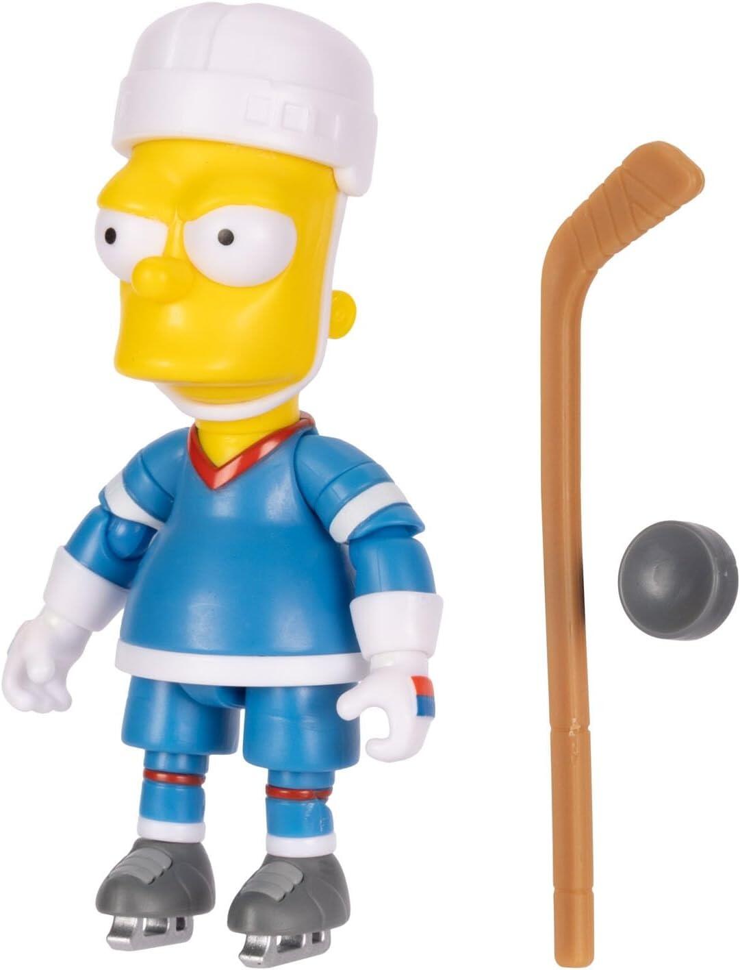 The Simpsons 5 Inch Scale Action Figure Wave 5 - Hockey Bart