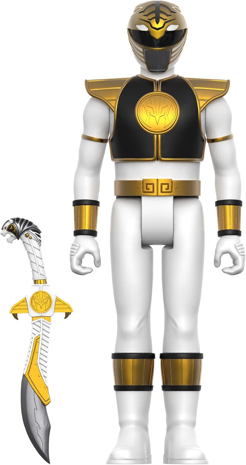 Power Rangers ReAction Action Figure Wave 4 - White Ranger