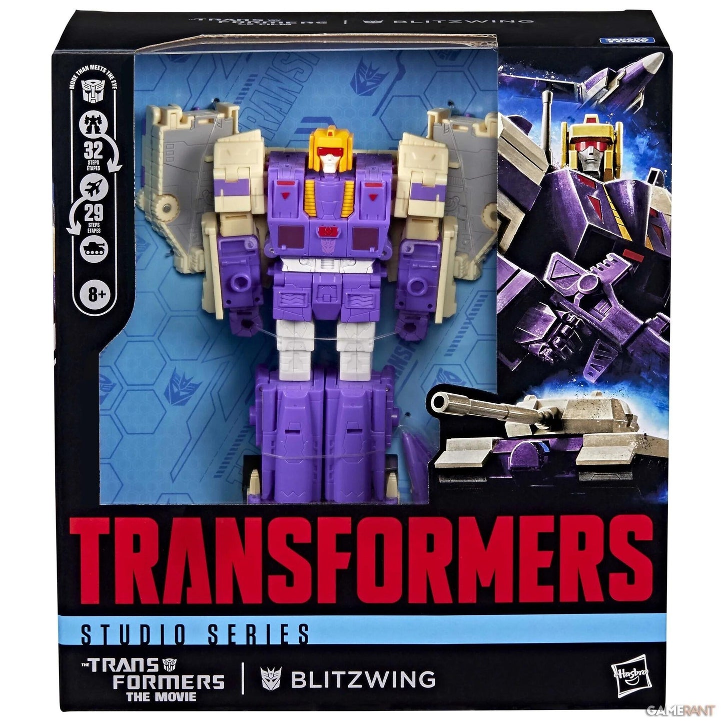 *PRE-ORDER Transformers Studio Series 86 Leader Class Action Figure - Blitzwing