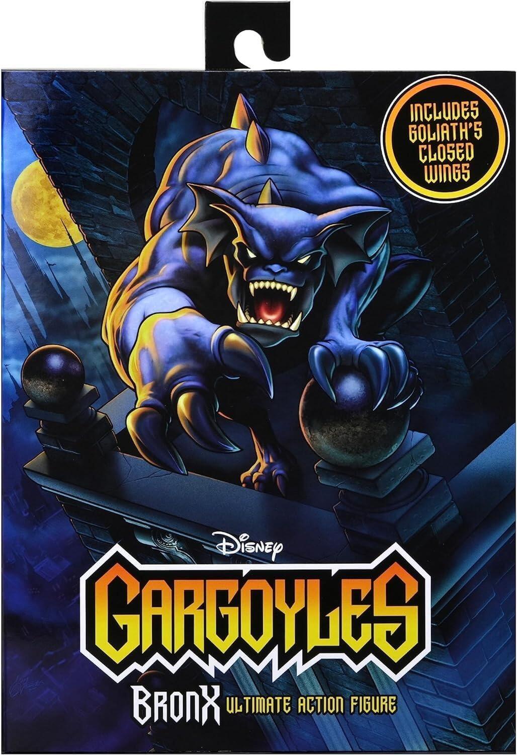 *PRE-ORDER Gargoyles Ultimate 7 Inch Scale Action Figure - Bronx (With Closed Wings)