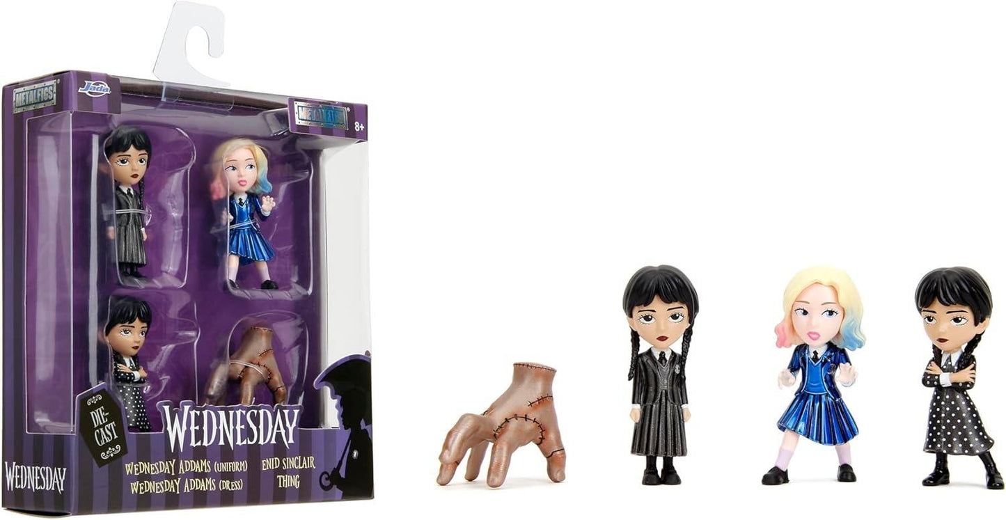 Wednesday 2.5 Inch Metal Figs - 4 Pack