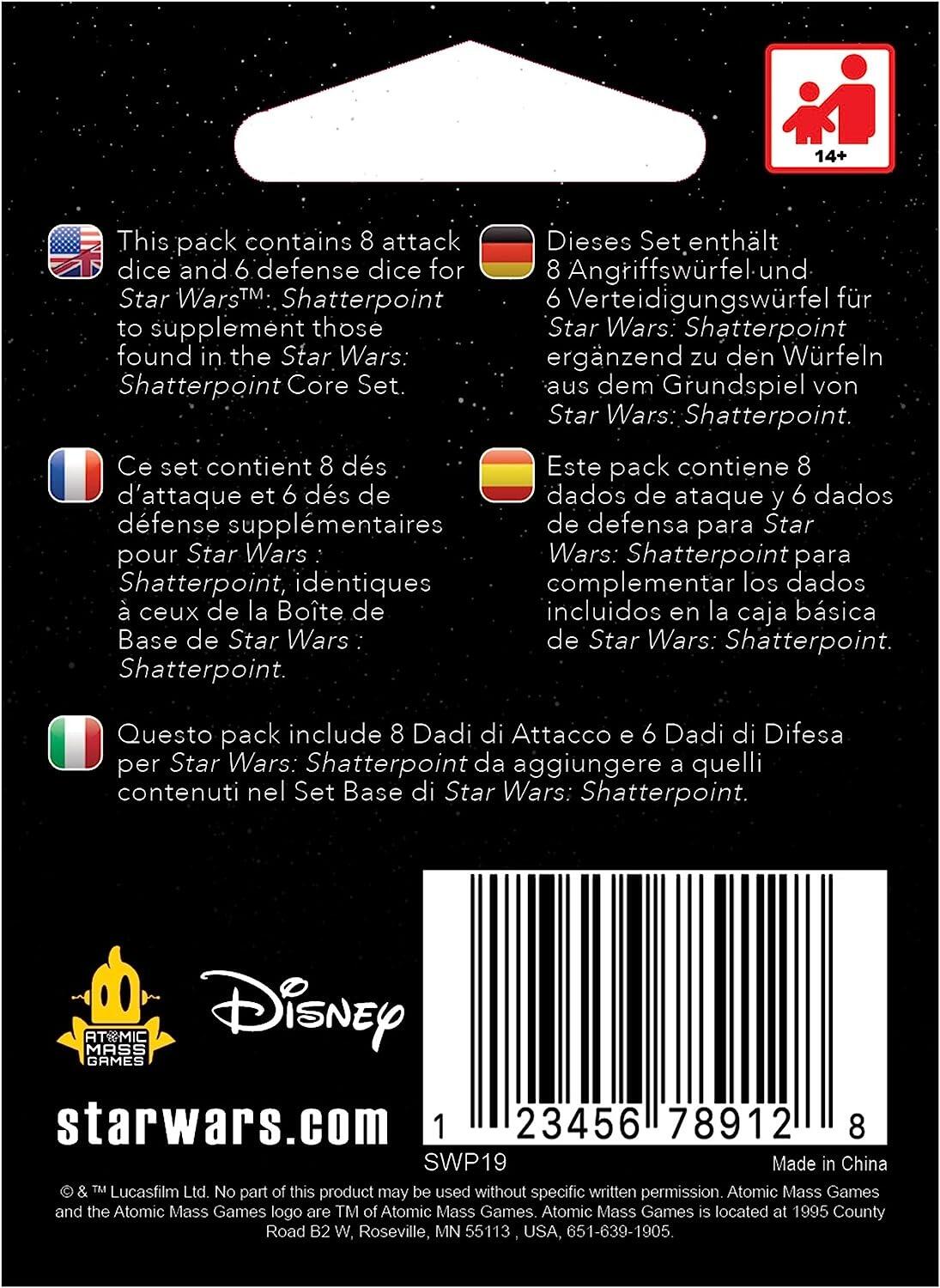 Star Wars Shatterpoint: Dice Pack