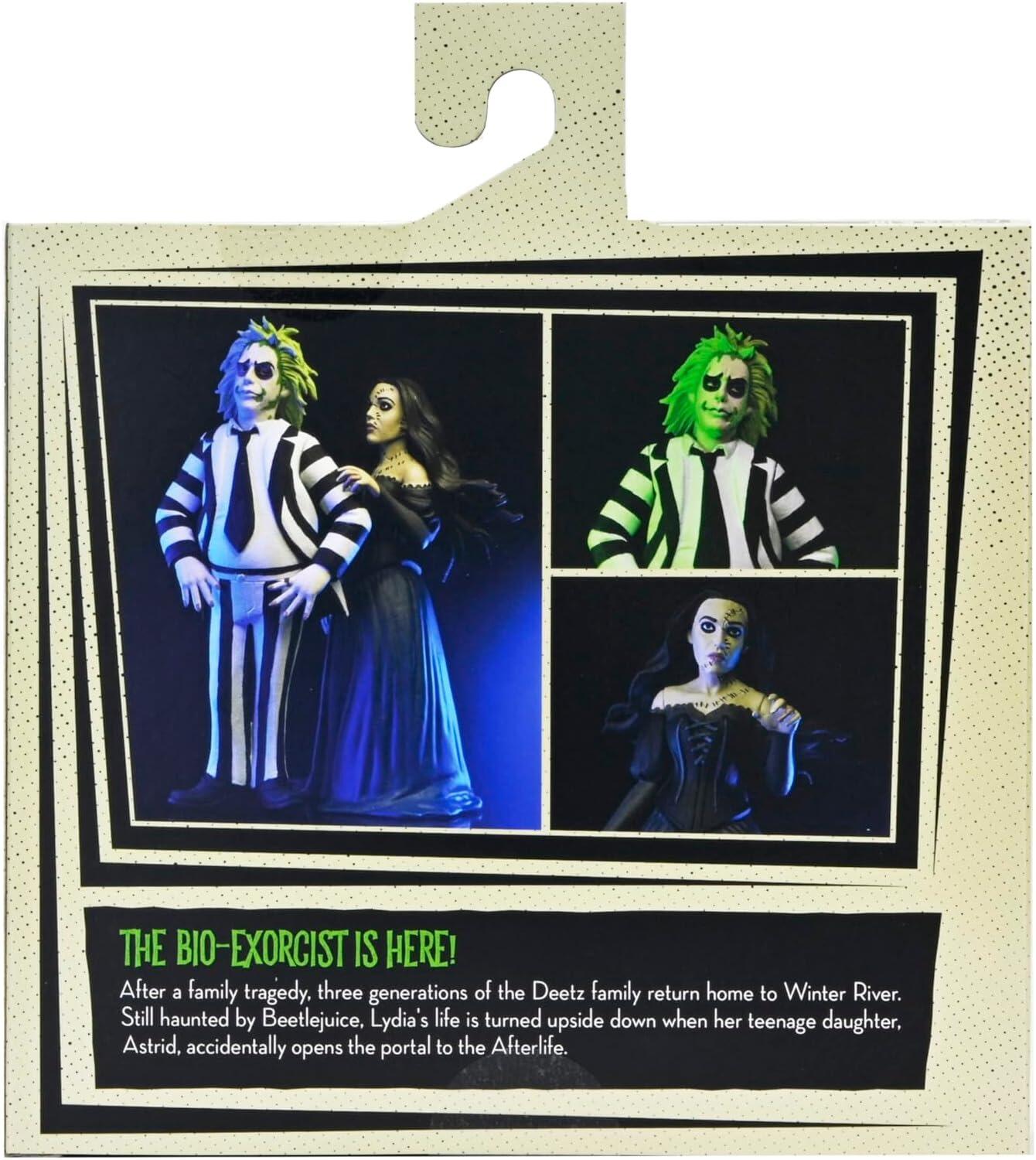 Beetlejuice Beetlejuice Toony Terrors 6 Inch Scale Action Figure 2 Pack - Beetlejuice & Delores