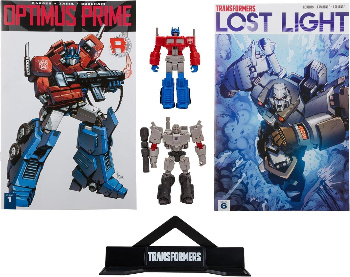 Transformers Page Punchers 3 Inch Action Figure 2-pack - Optimus Prime & Megatron