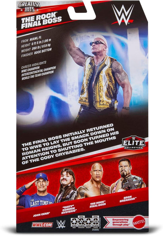WWE Elite Greatest Hits Action Figure - The Rock