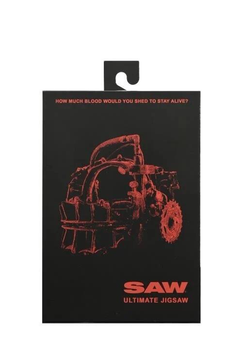 Saw 7 Inch Ultimate Action Figure - Jigsaw (Red Robe)