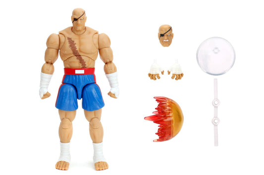 Ultra Street Fighter II 6 Inch Action Figure Wave 4 - Sagat