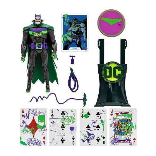 DC Multiverse 7 Inch Action Figure - Batman (Batman: White Knight) (Jokerised) (Gold Label)