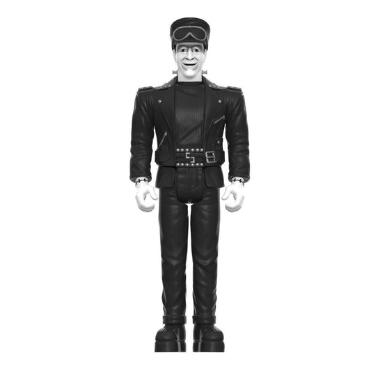 The Munsters Reaction Action Figure - Biker Herman Greyscale