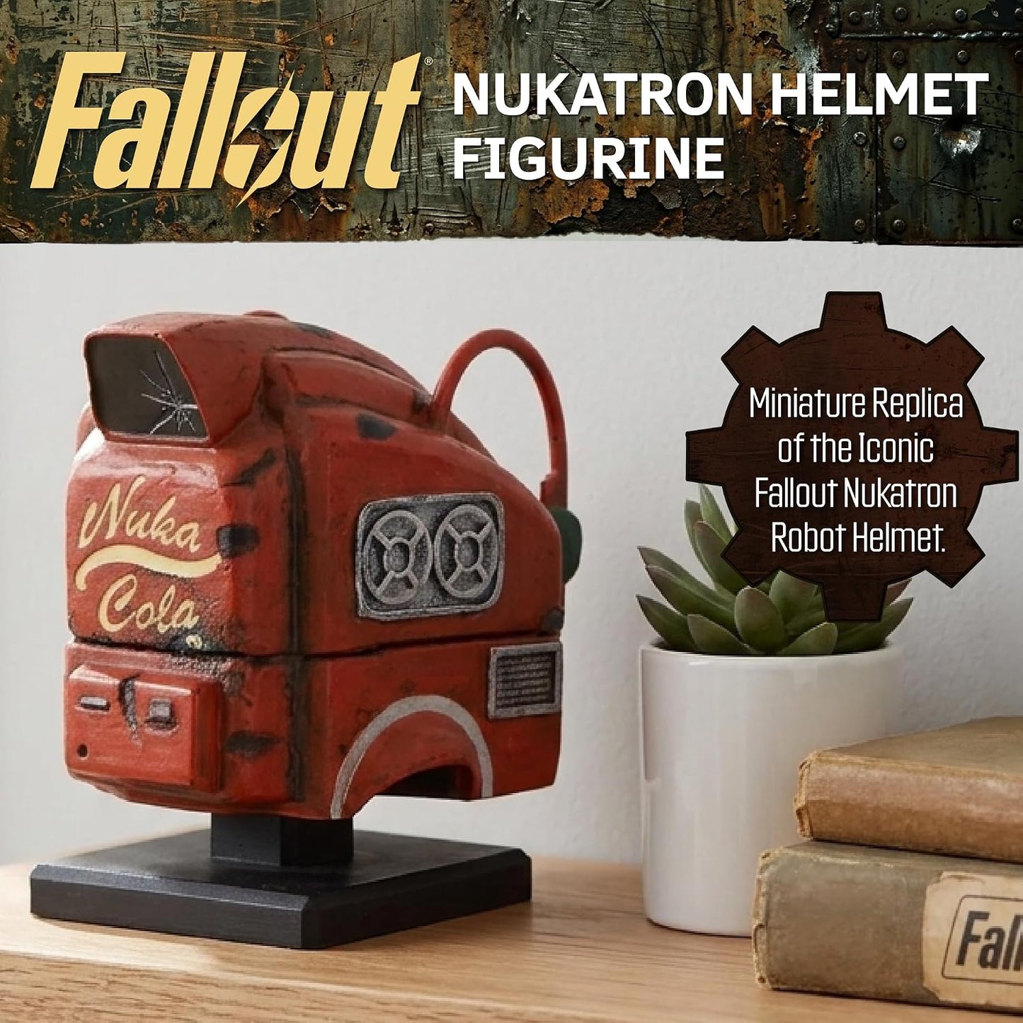 Fallout Miniature Helmet Replica - Nukatron