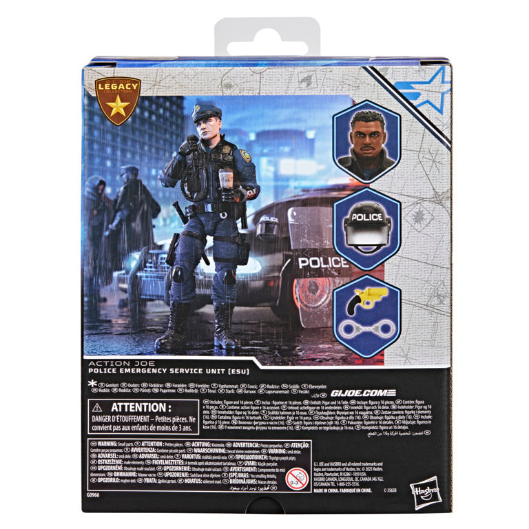 GI Joe Classified Series 6 Inch Action Figure - Police Emergency Service Unit