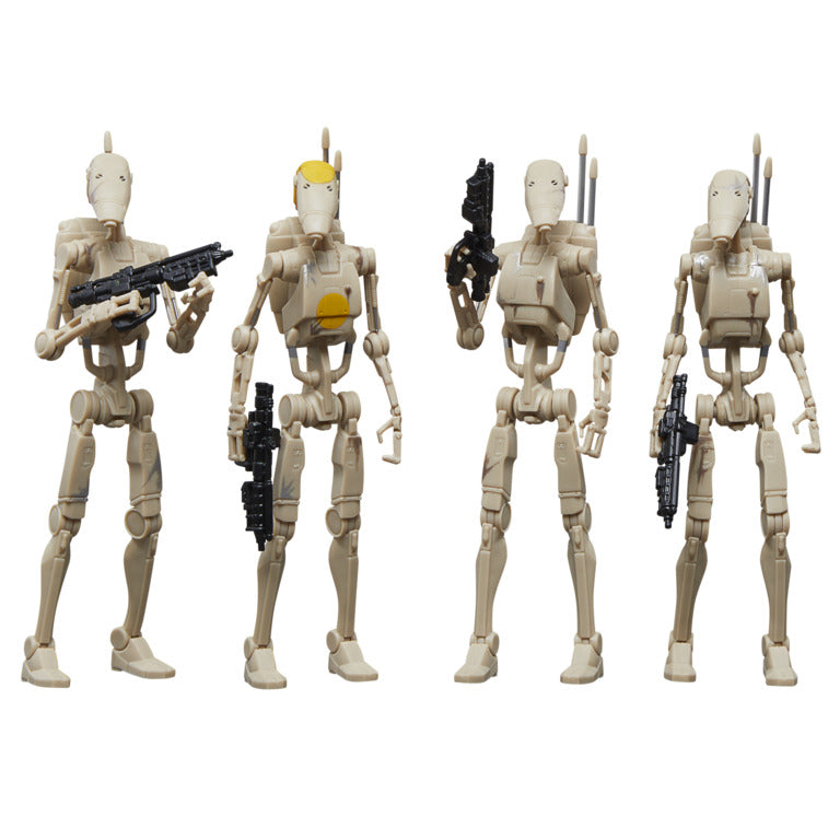 Star Wars The Vintage Collection 3.75 Inch Action Figure Multipack - Battle Droids