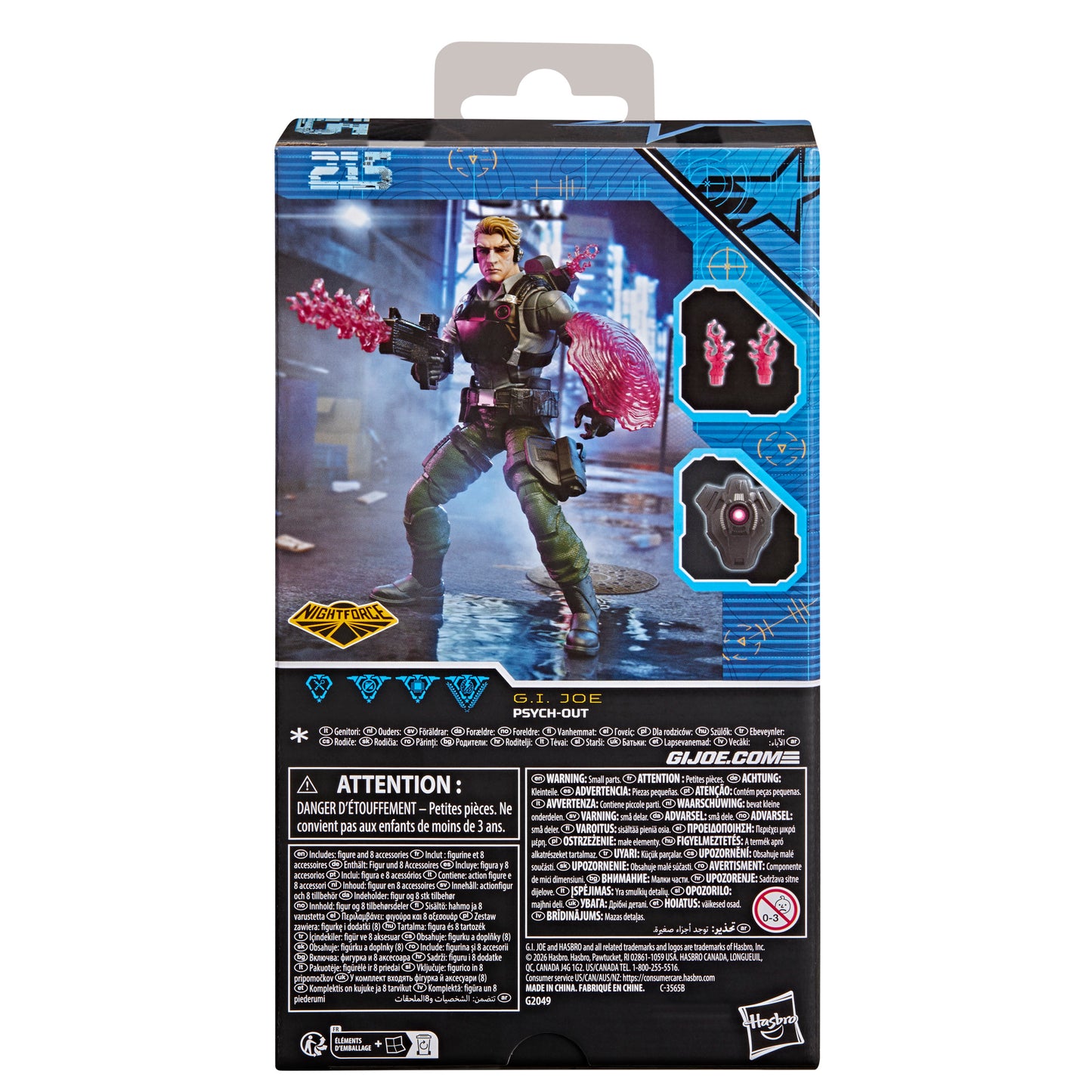*PRE-ORDER G.I. Joe Classified Series 6 Inch Scale Action Figure - Night Force Psyche Out