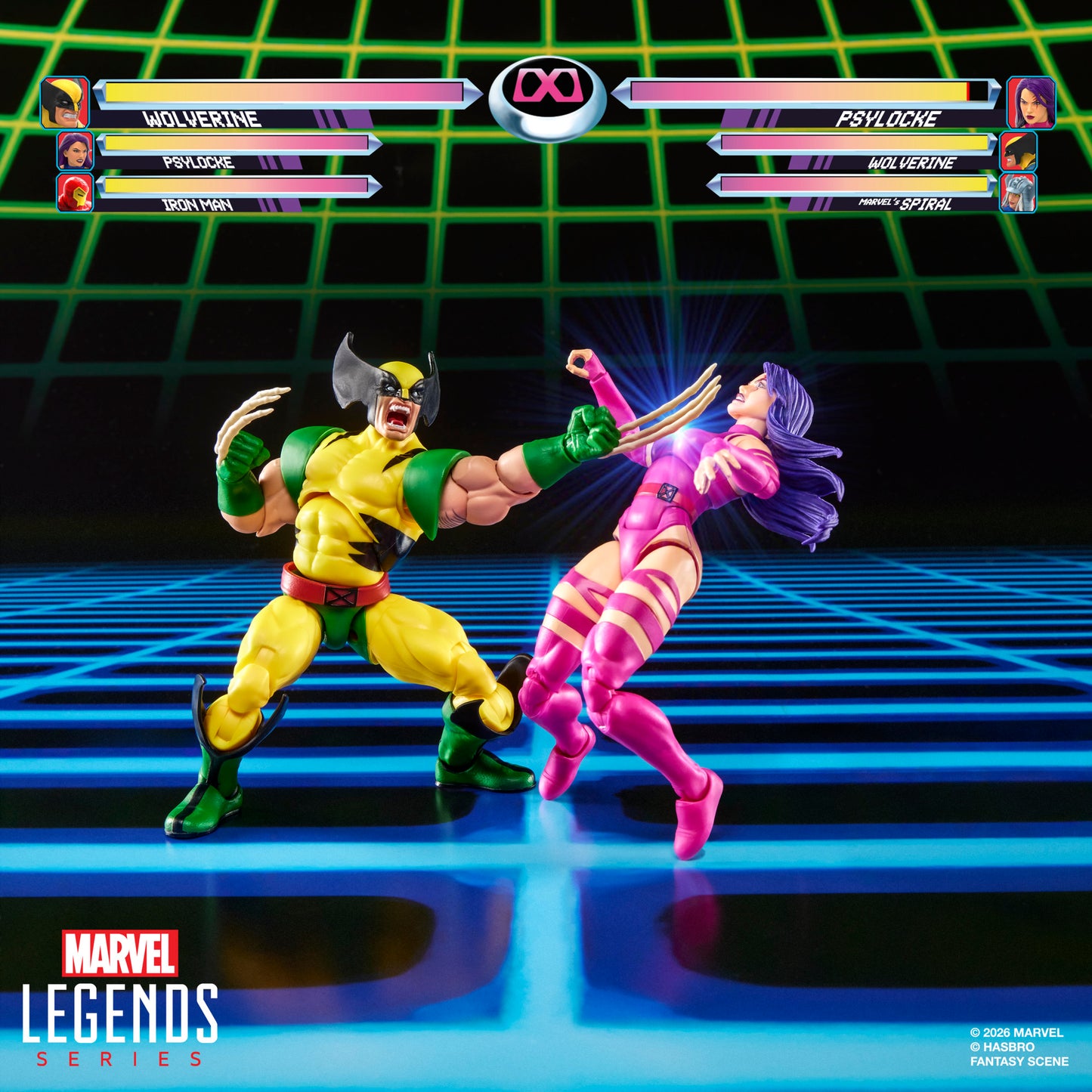 PRE-ORDER Marvel Legends Gamerverse 6 Inch Scale Action Figure 2 Pack - Wolverine & Psylocke