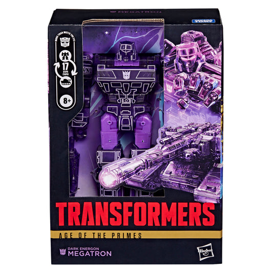 *PRE-ORDER Transformers Age Of The Primes Voyager Class Action Figure - Dark Energon Megatron