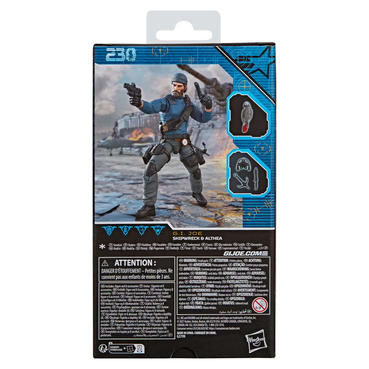 PRE-ORDER G.I. Joe Classified Series 6 Inch Scale Action Figure - Shipwreck & Althea