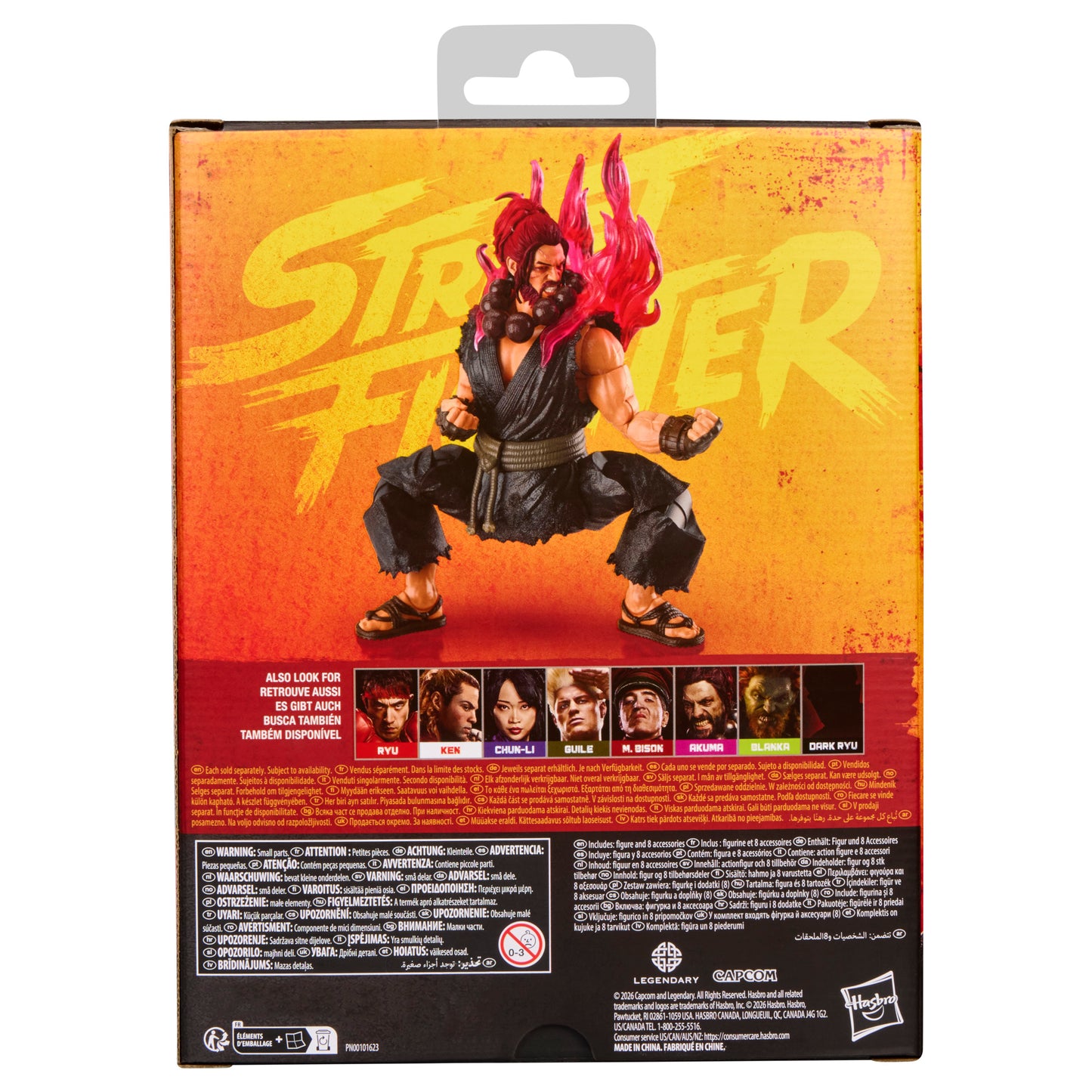 *PRE-ORDER Street Fighter (2026) 6 Inch Deluxe Action Figure Wave 1 - Akuma