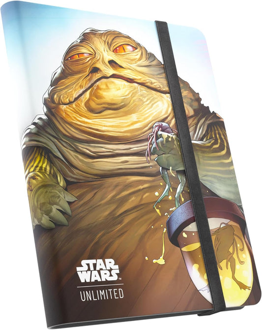 Gamegenic Star Wars Unlimited 18-Pocket Album - Leia Organa & Jabba The Hutt