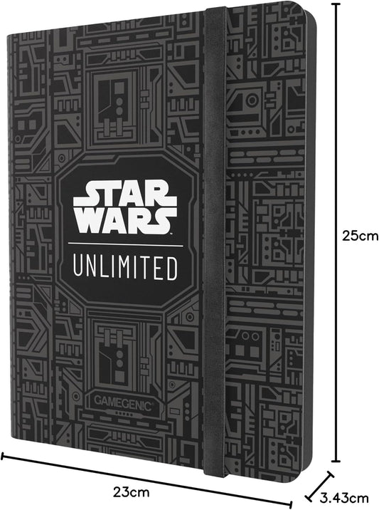 Gamegenic Star Wars Unlimited 18-Pocket Album - Unlimited Pattern