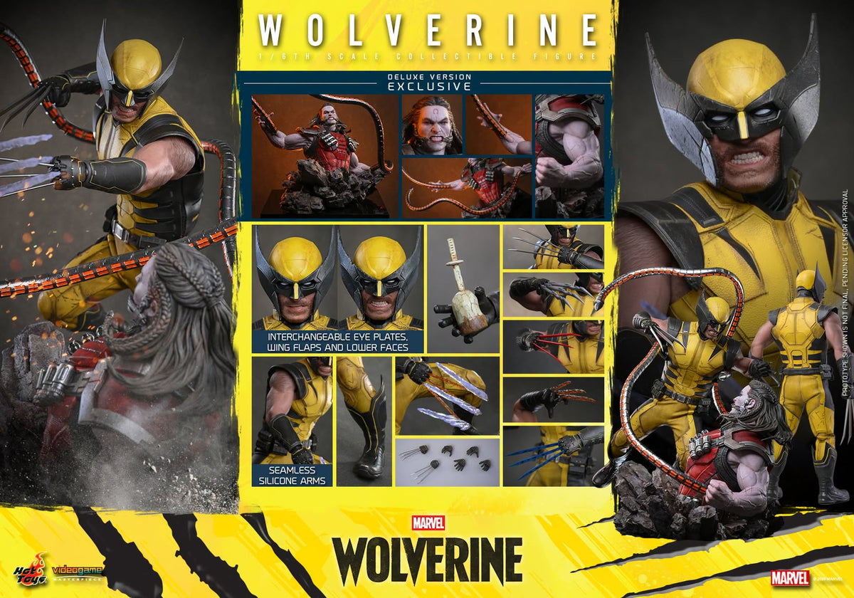 *PRE-ORDER Wolverine (Deluxe) - Marvel Wolverine Hot Toys Collectibles 1/6 Scale Action Figure