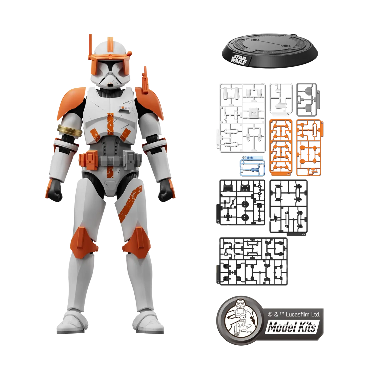 Star Wars Champion Class CC10 Blokees Model Kit - Commander Cody
