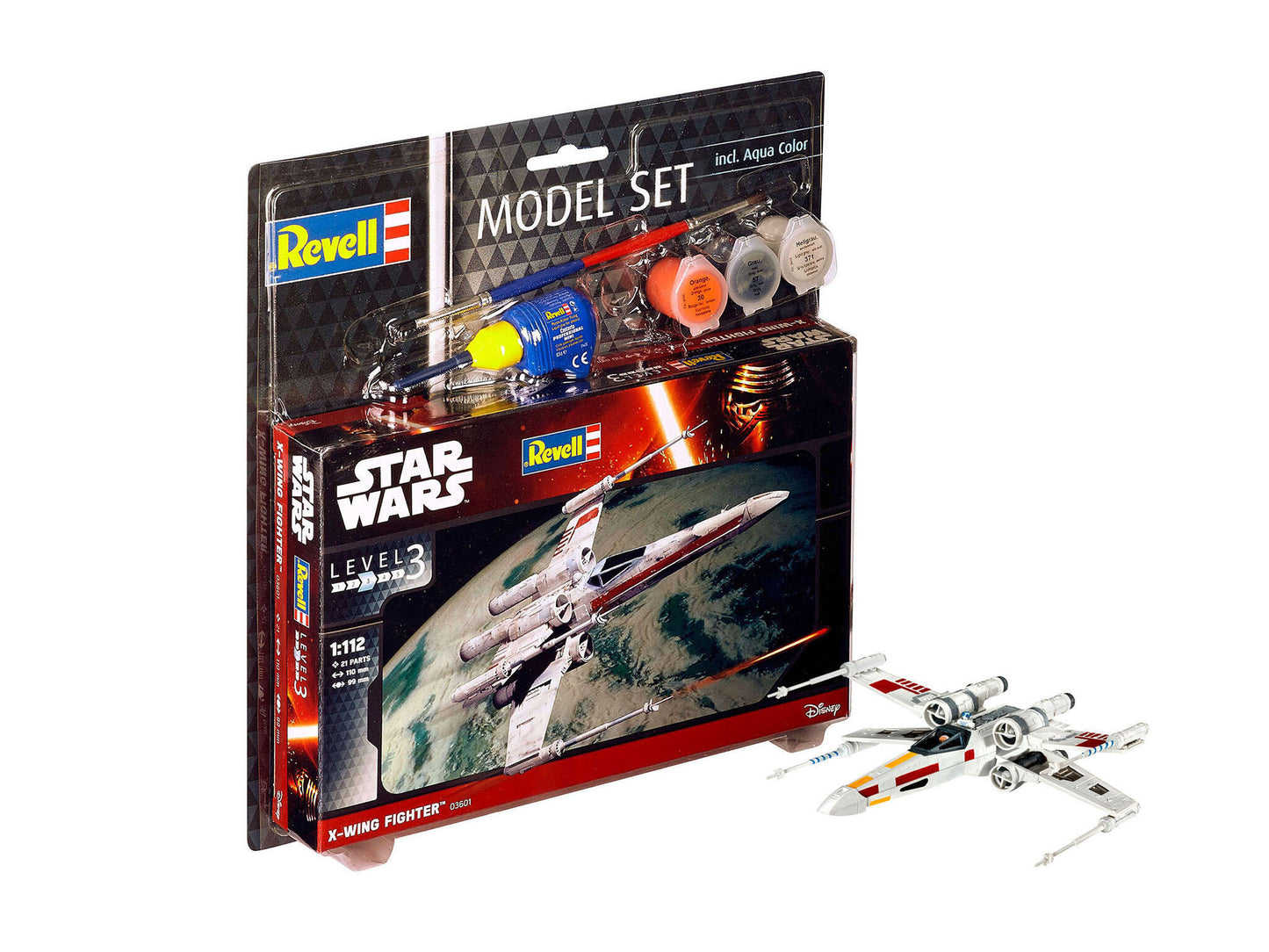 Revell Star Wars 1:112 Scale Model Kit - X-Wing Fighter