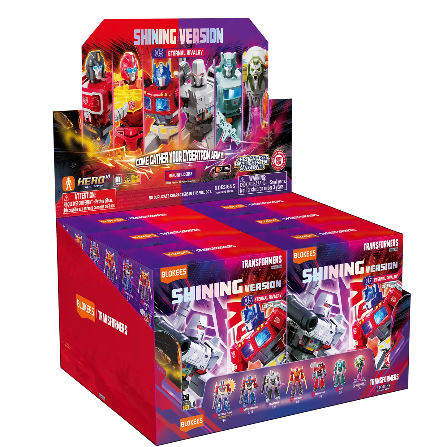 Transformers Shining Version 05: Eternal Rivalry Blokees Model Kit - Blind Box